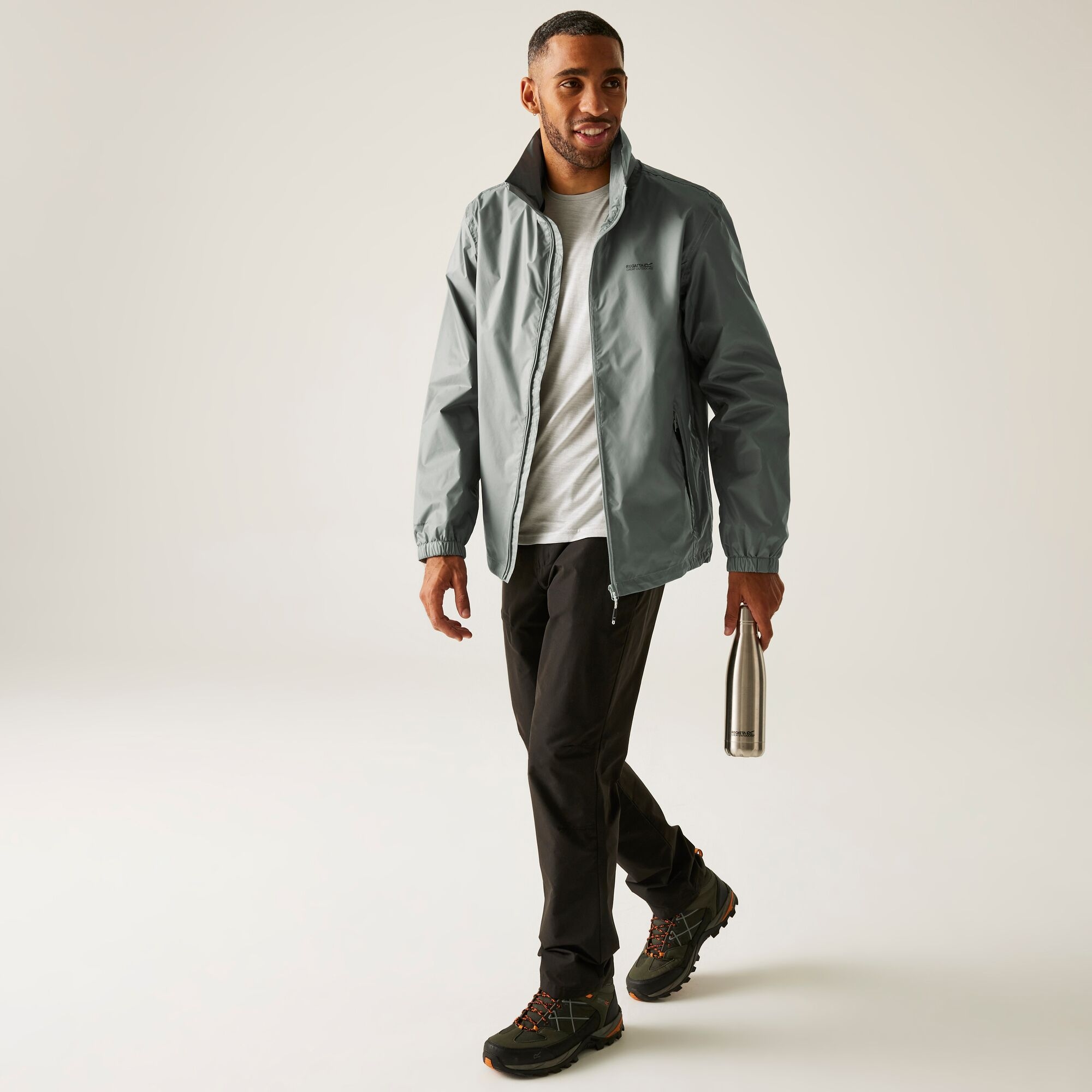 Regatta Kurtka męska przeciwdeszczowa Lyle IV Lodowy błękit