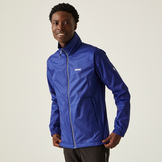 Men's Lyle IV Waterproof Packaway Jacket New Royal Persimmon