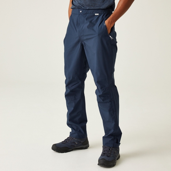 Men's Highton Waterproof Overtrousers Navy