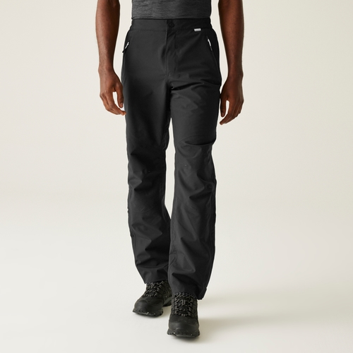 Men's Mountain Zip Off Walking Trousers - Black Ash | Regatta UK