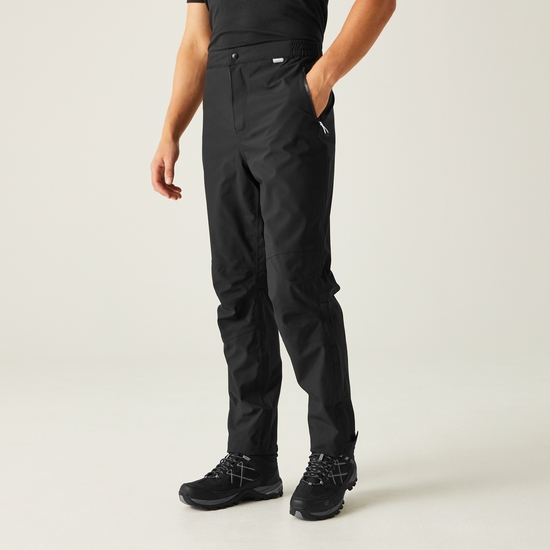 Men's Highton Waterproof Overtrousers Black 