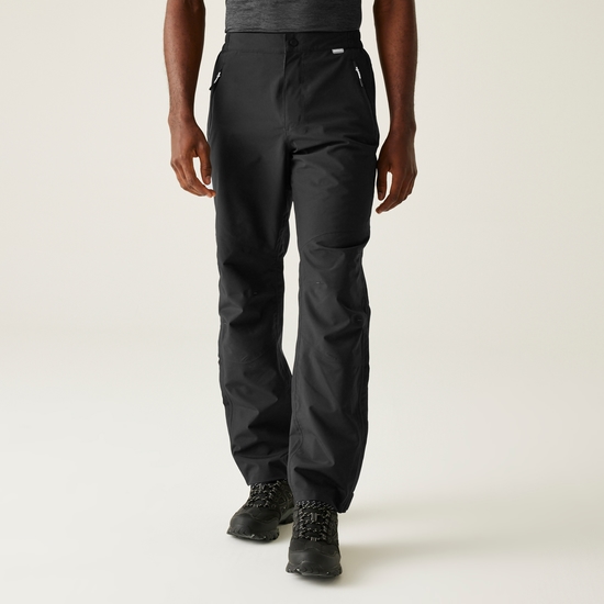 Men's Highton Waterproof Overtrousers Black
