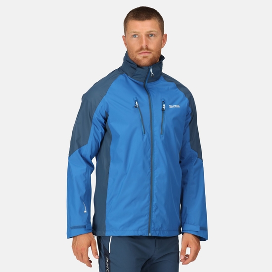 Men's Calderdale IV Waterproof Jacket Snorkel Blue Blue Wing 