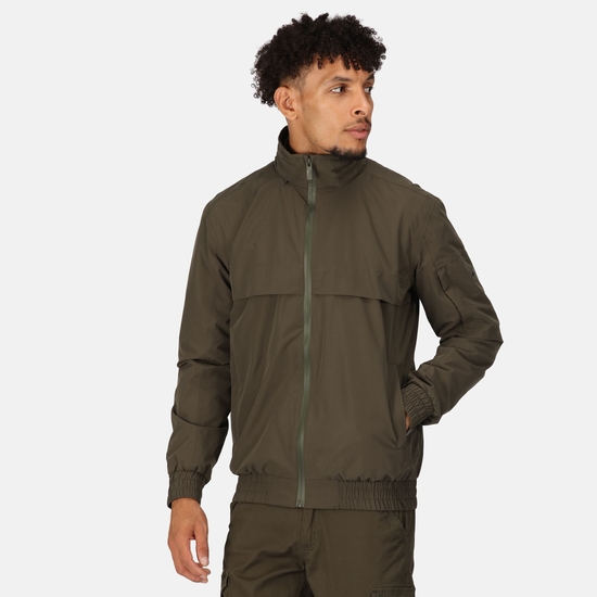 Men's Shorebay Waterproof Jacket Dark Khaki 