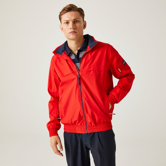 Men's Shorebay Waterproof Jacket High Risk Red