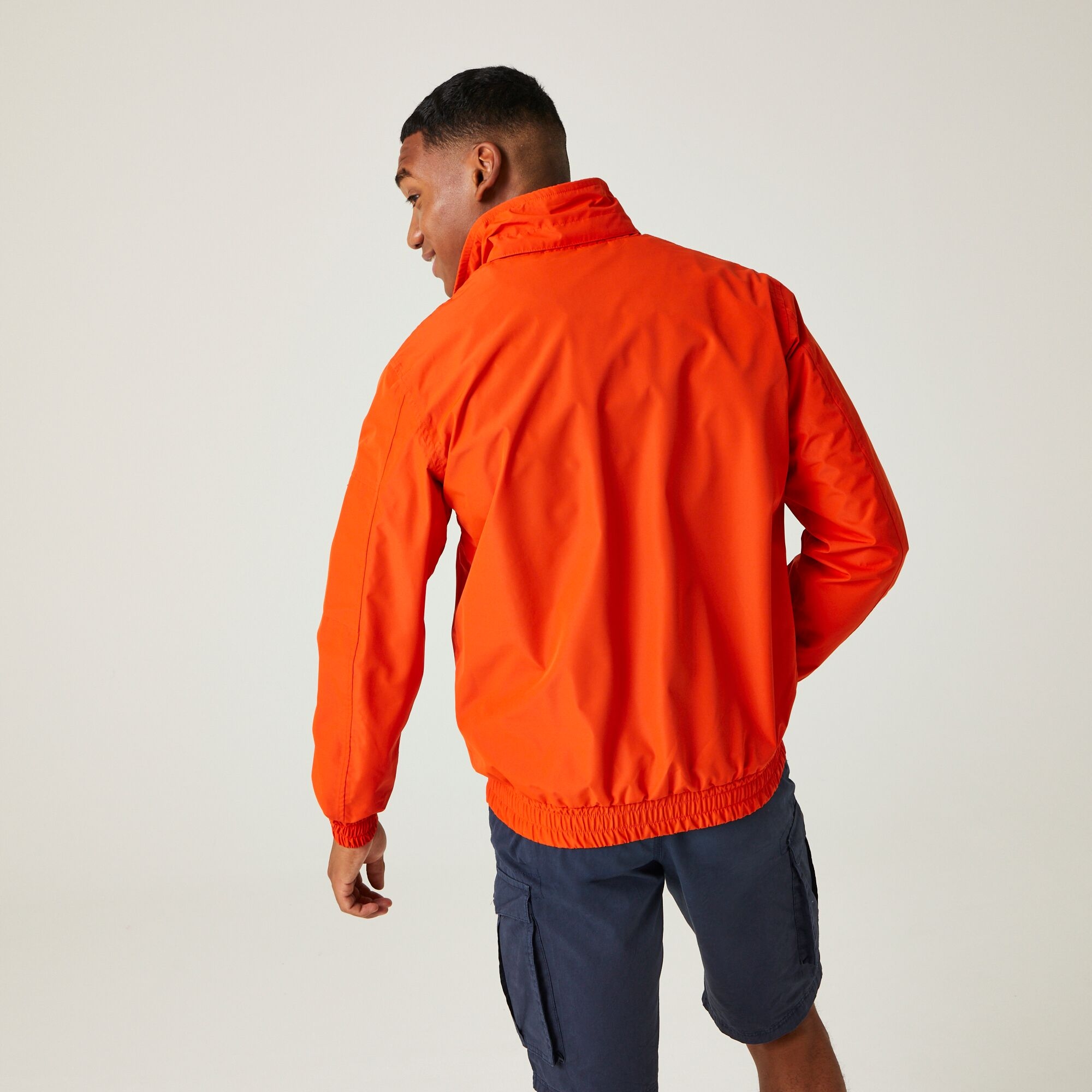 Regatta Męska kurtka przeciwdeszczowa Shorebay Pomarańczowy