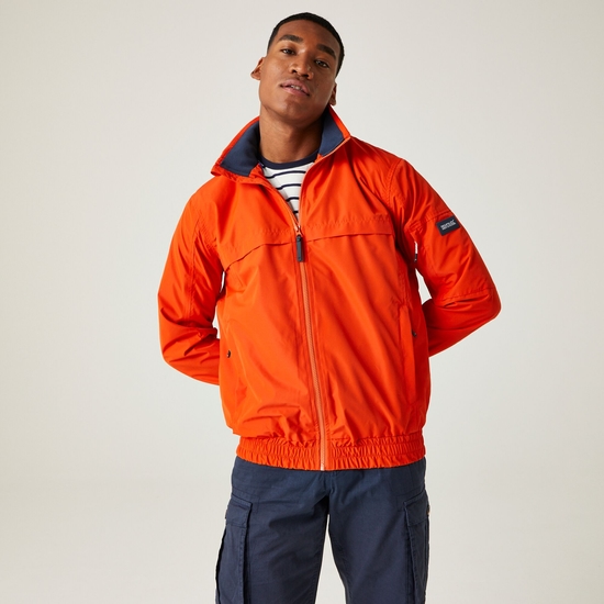 Men's Shorebay Waterproof Jacket Rusty Orange 
