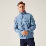 Coronet Blue Linear Stripe
