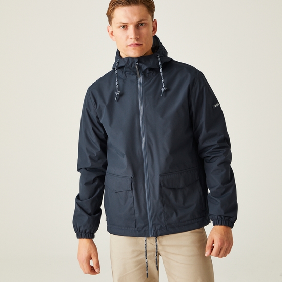 Bayano Homme Veste imperméable Marin