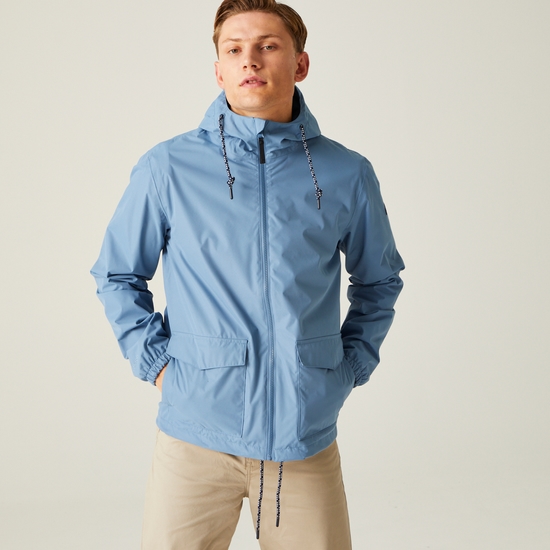 Bayano Homme Veste imperméable Bleu