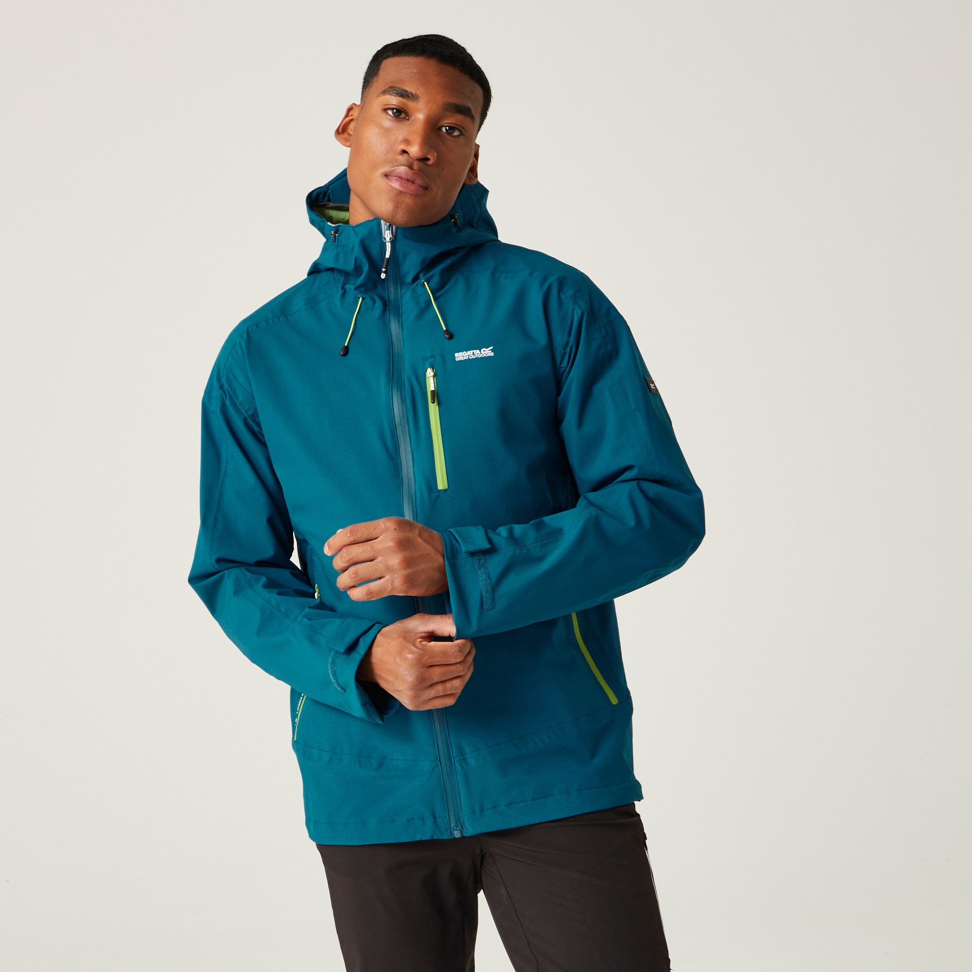 Regatta Męska kurtka przeciwdeszczowa Okara Niebieski