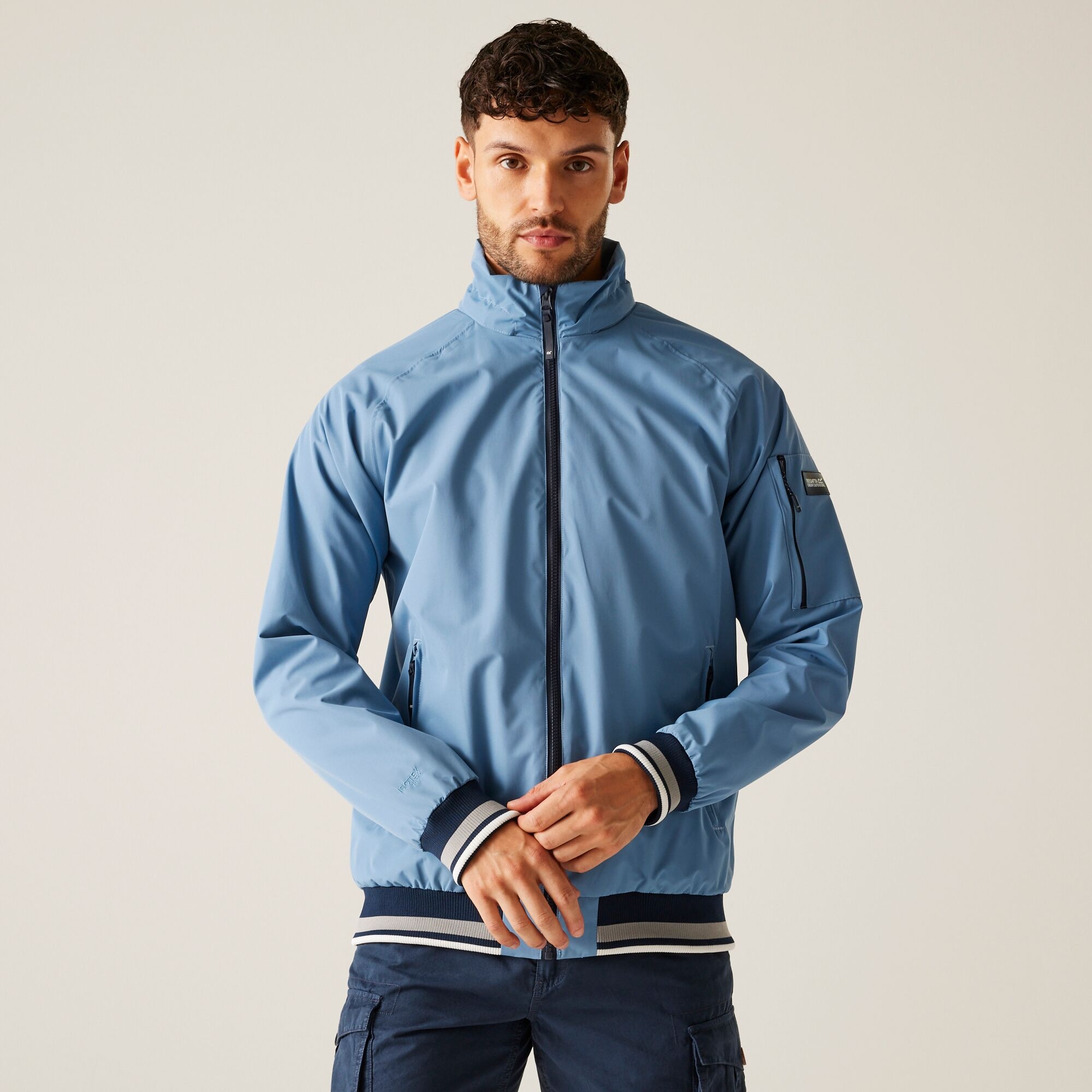 Regatta Men's Waterproof Shorebay Iii Jacket - Blue Extra Large