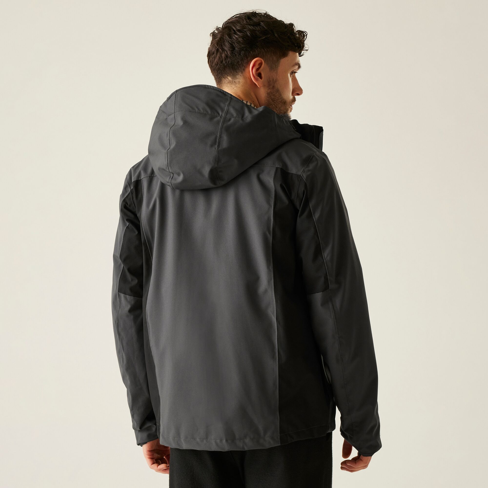 Regatta Kurtka męska przeciwdeszczowa Birchdale II Szary