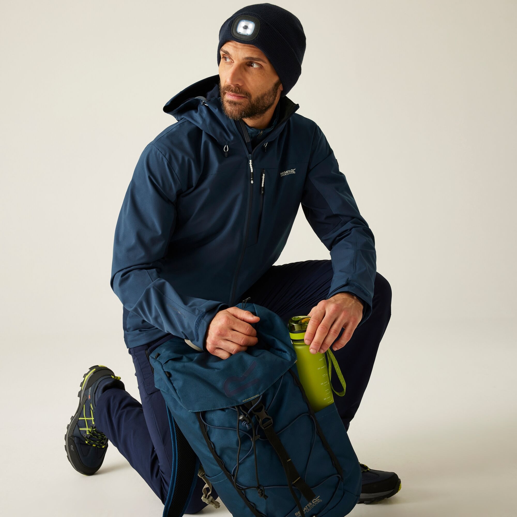 Regatta Kurtka męska przeciwdeszczowa Birchdale II Multikolor