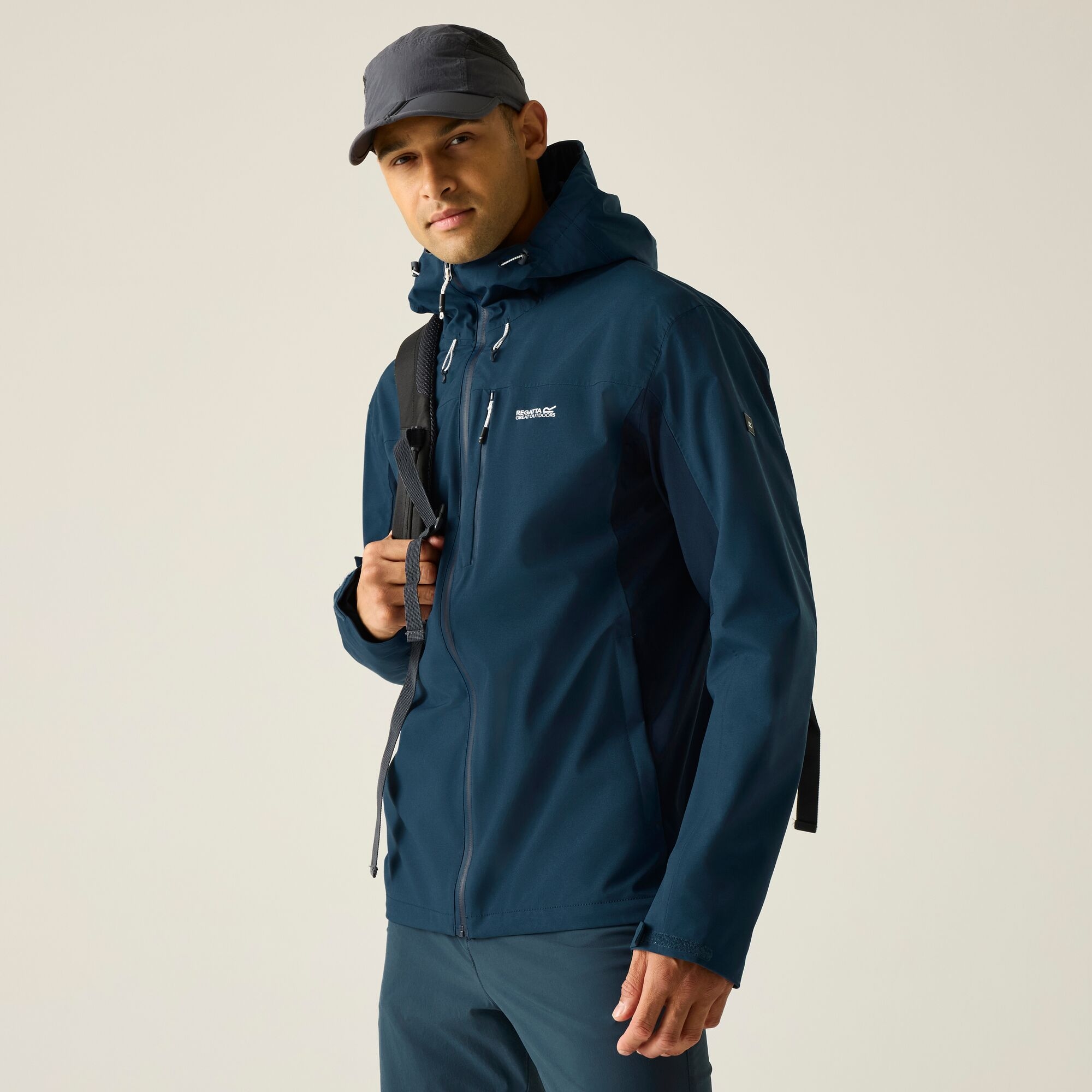 Regatta Kurtka męska przeciwdeszczowa Birchdale II Multikolor