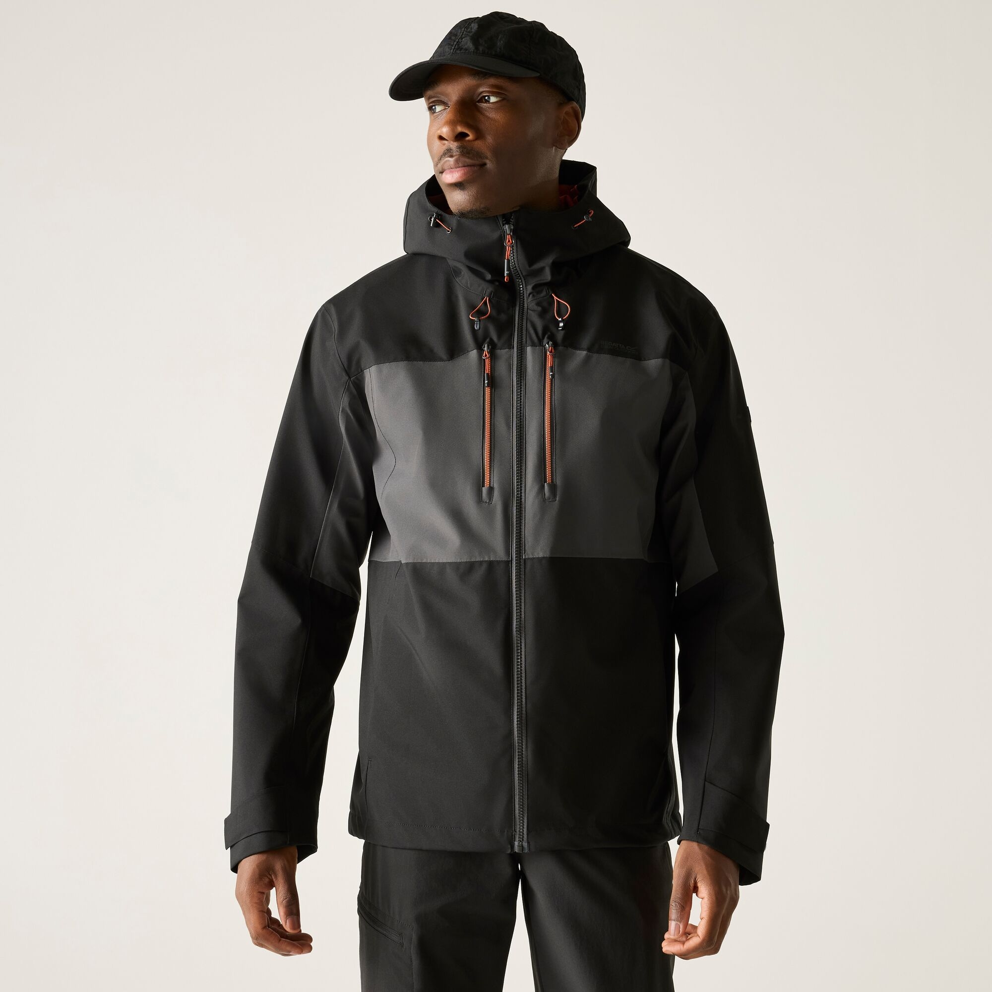 Regatta Men's Waterproof Maland Ii Shell Jacket - Black 3XL