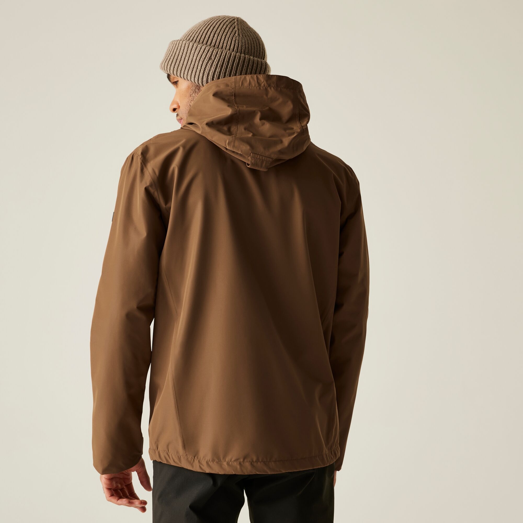 Regatta Kurtka męska przeciwdeszczowa Matt II Brązowy