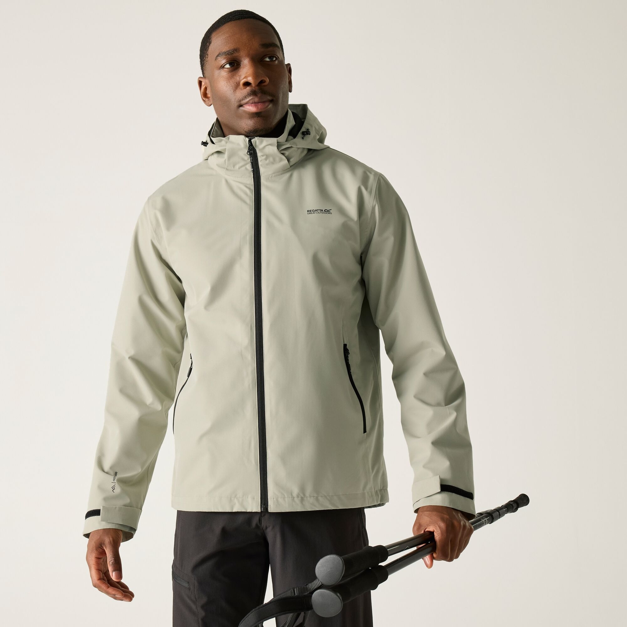 Regatta Men's Waterproof Oakhowe Jacket - White Extra Large - Image 1