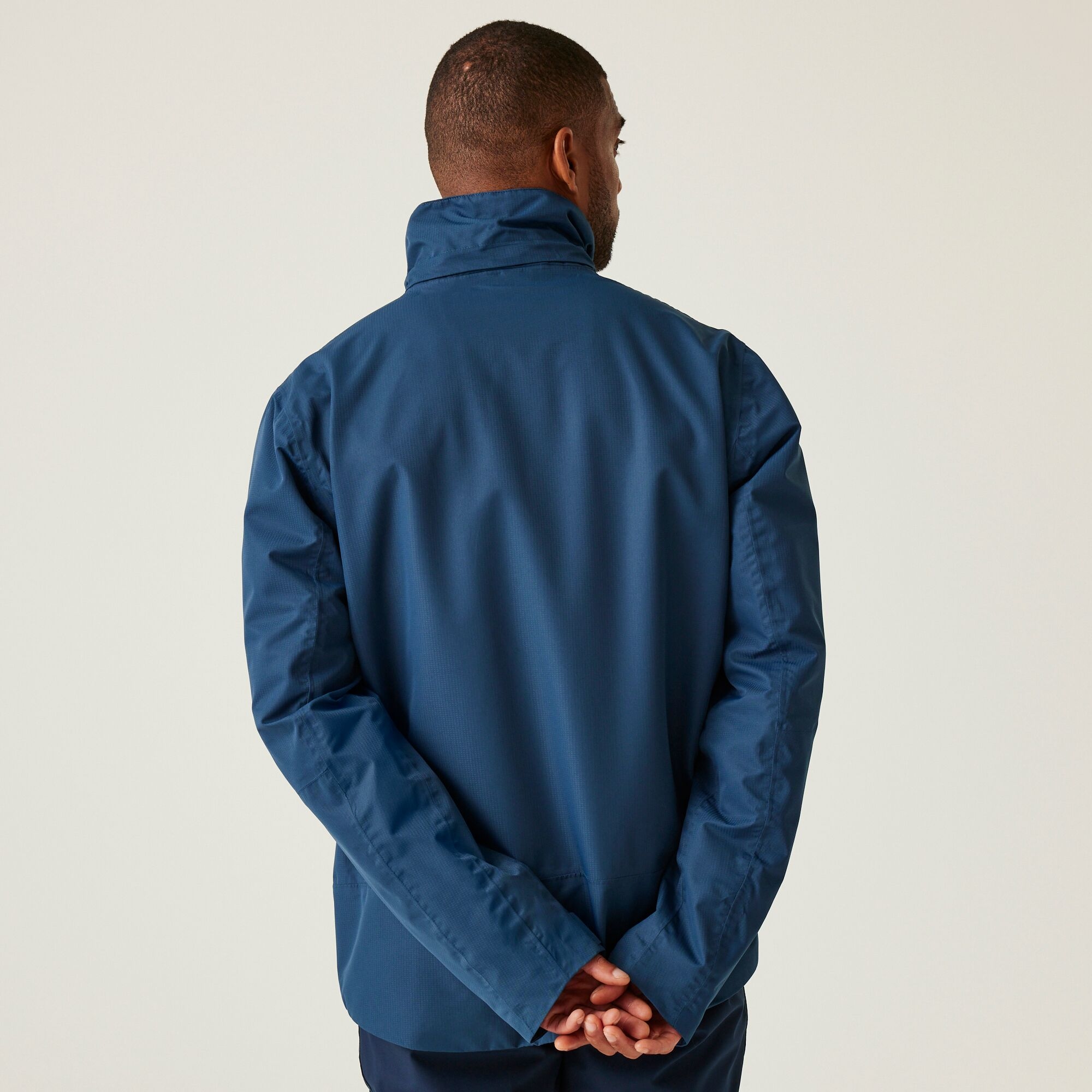 Regatta   Kurtka męska przeciwdeszczowa Oakhowe Niebieski