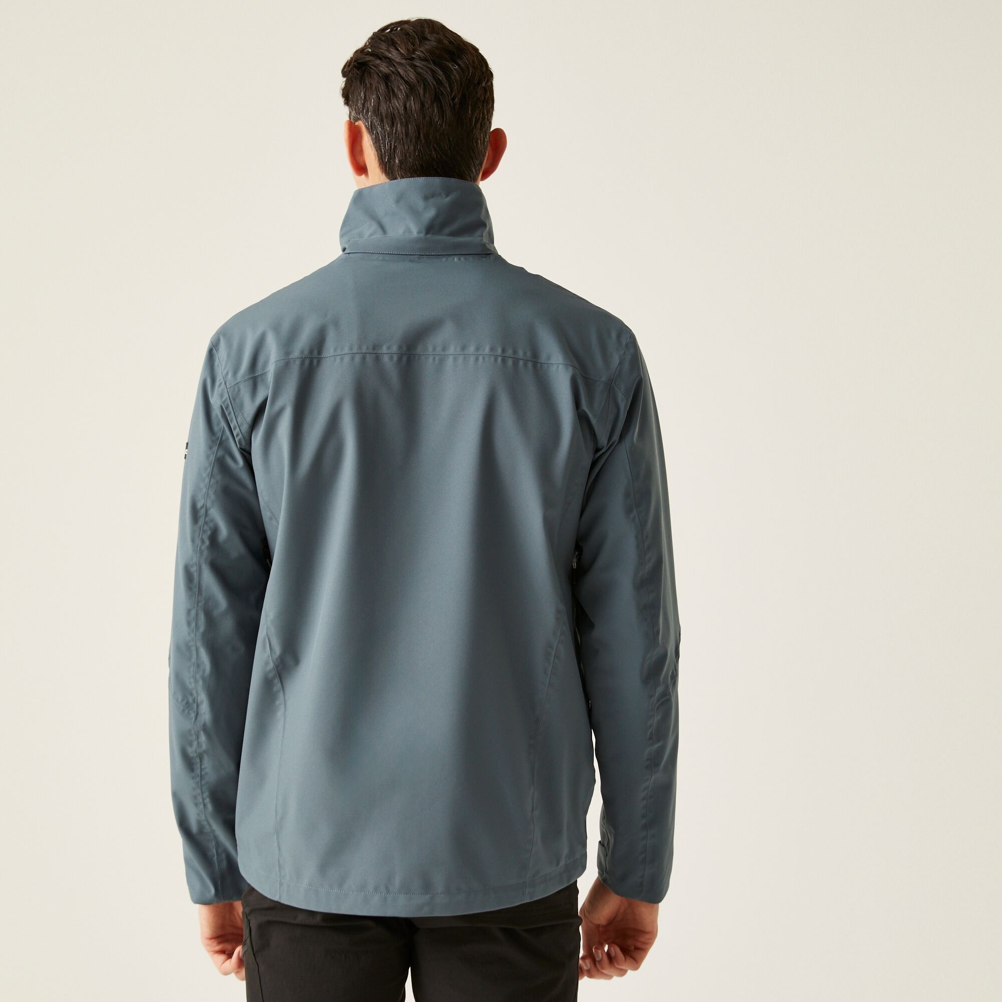 Regatta Męska kurtka przeciwdeszczowa Bosfield III Niebieski