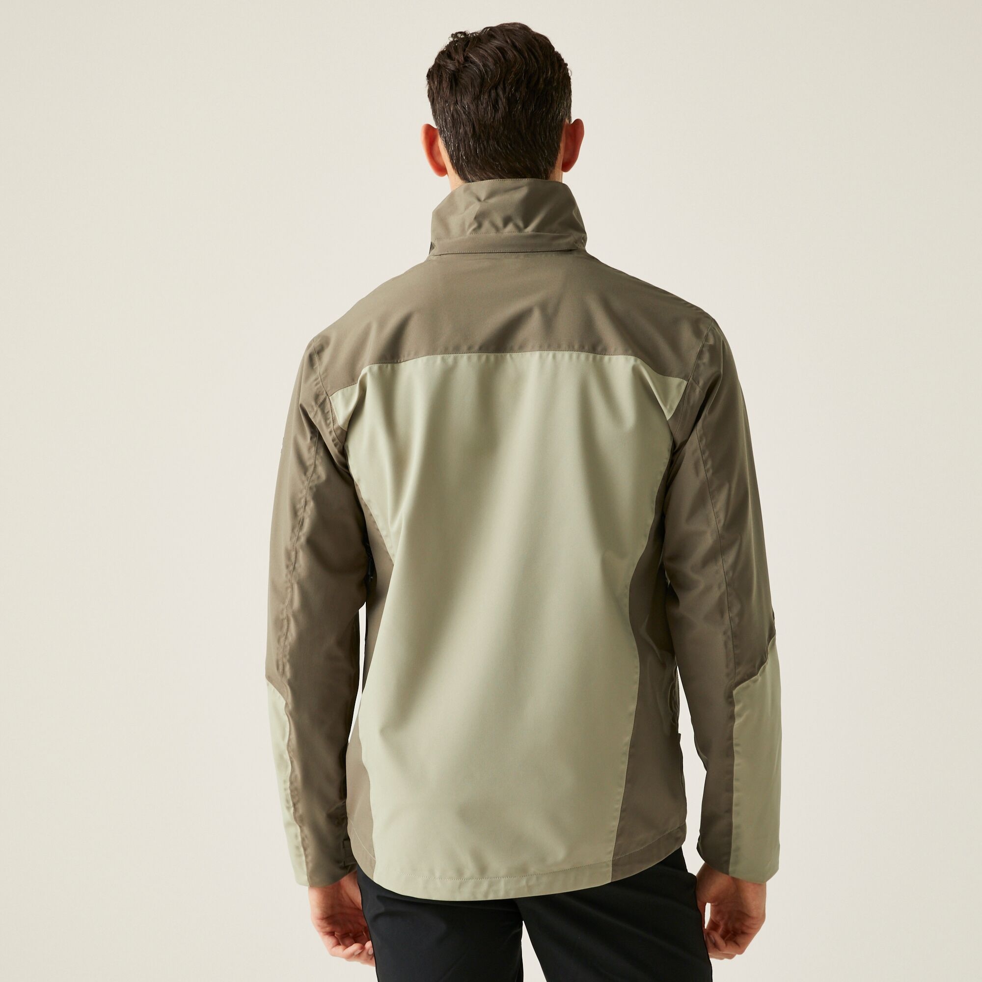 Regatta Męska kurtka przeciwdeszczowa Bosfield III Brązowy