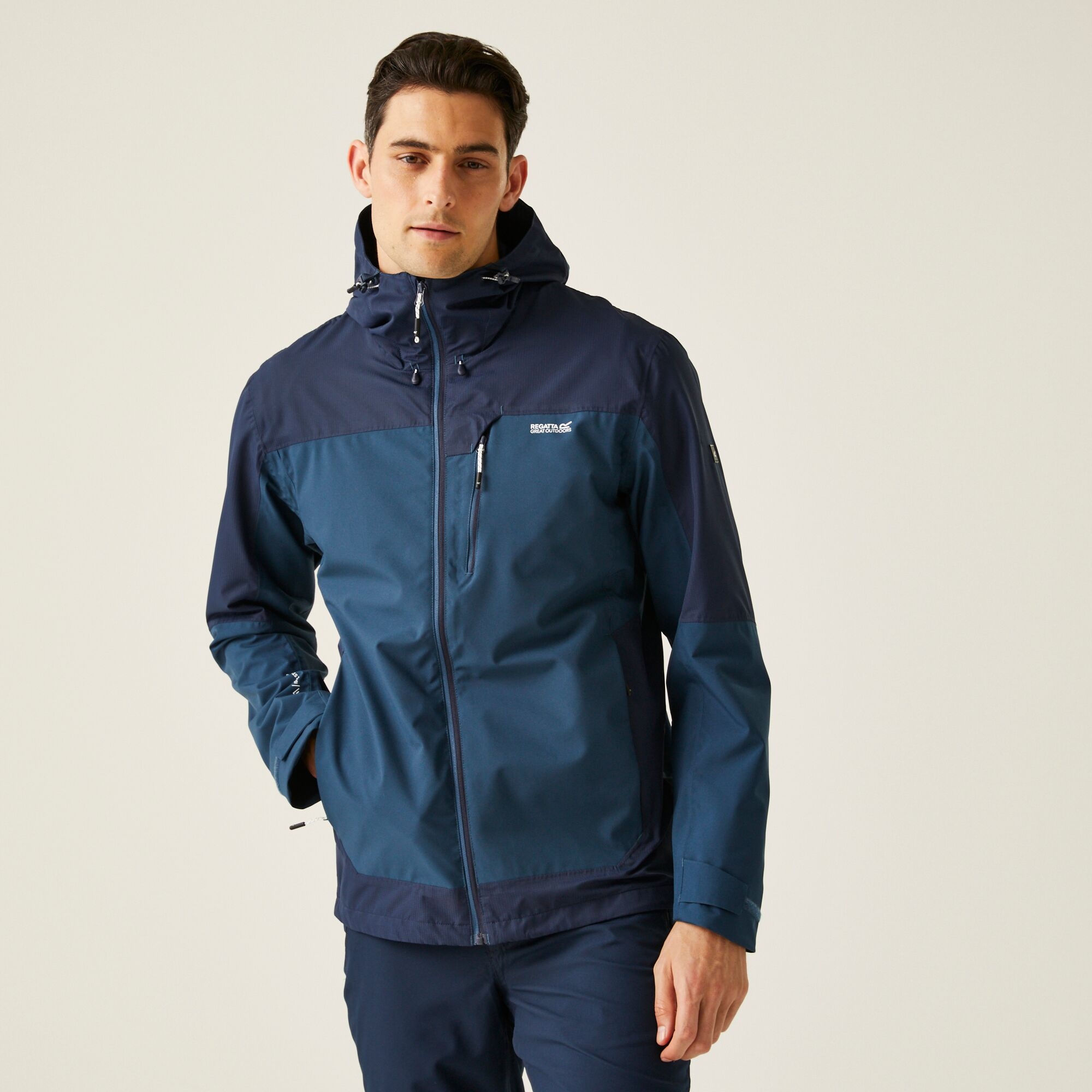 Regatta Męska Kurtka Przeciwdeszczowa Highton IV Stretch Multikolor, Rozmiar: 5XL