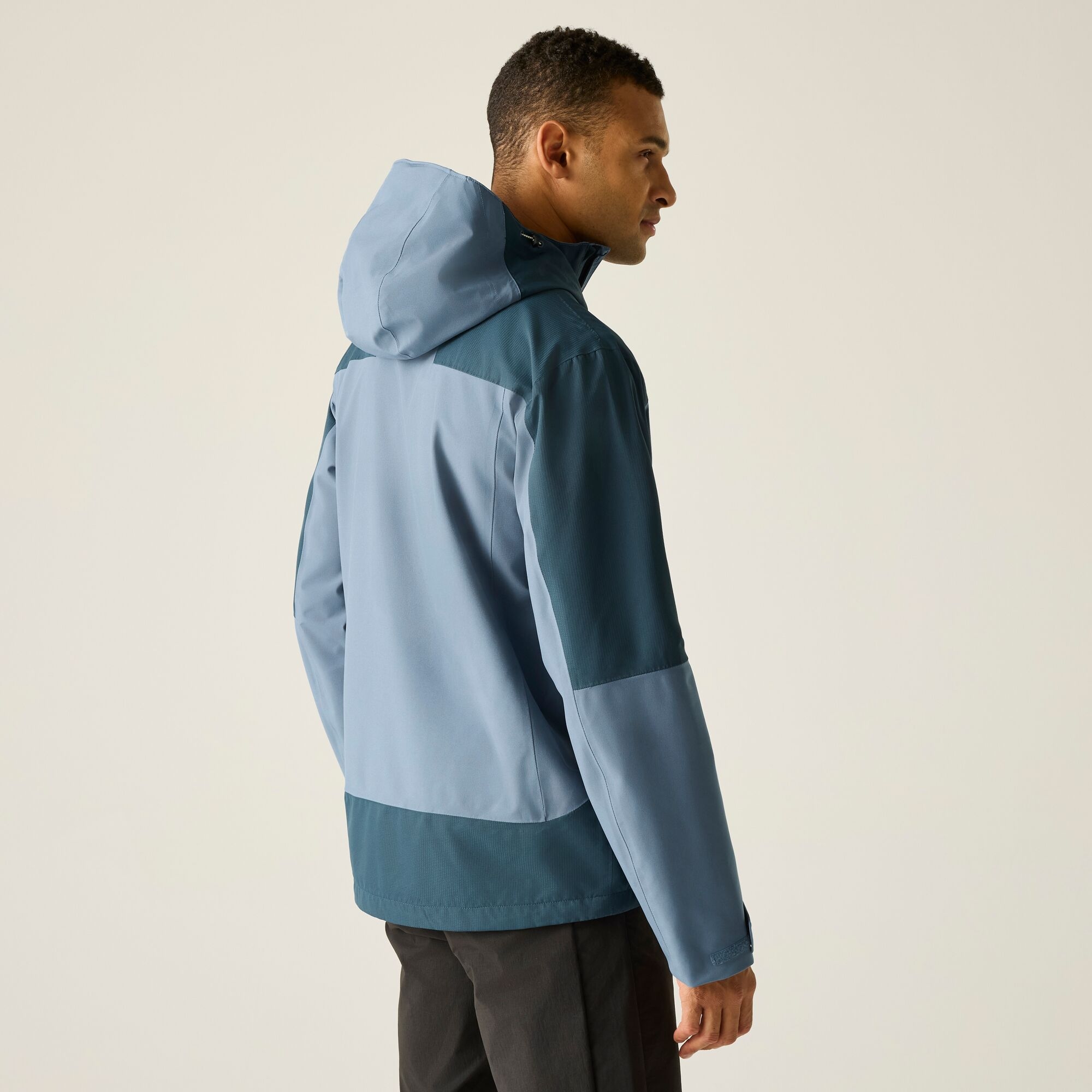 Regatta   Kurtka męska przeciwdeszczowa Highton IV Stretch Niebieski