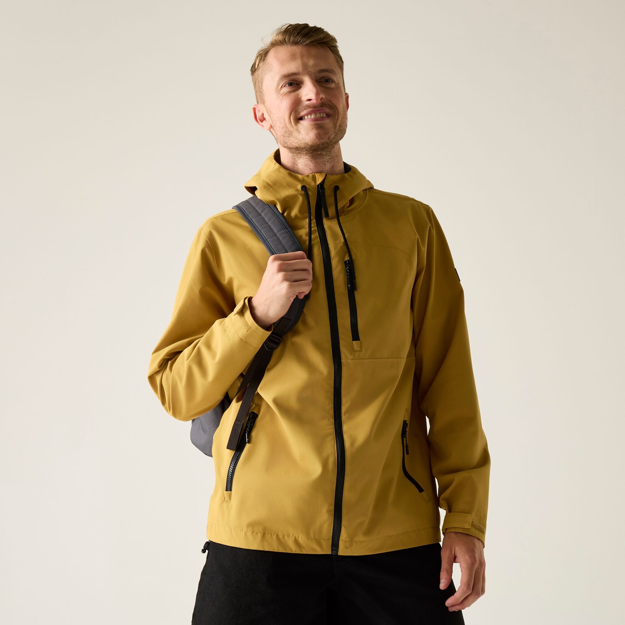 Regatta Men's Frankie Waterproof Isotex Jacket Brown Extra Large - Image 4