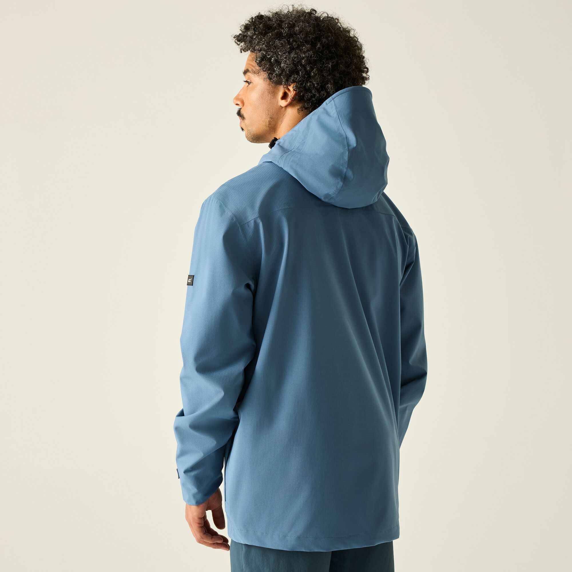 Regatta Kurtka męska przeciwdeszczowa z membraną Oklarna Niebieski