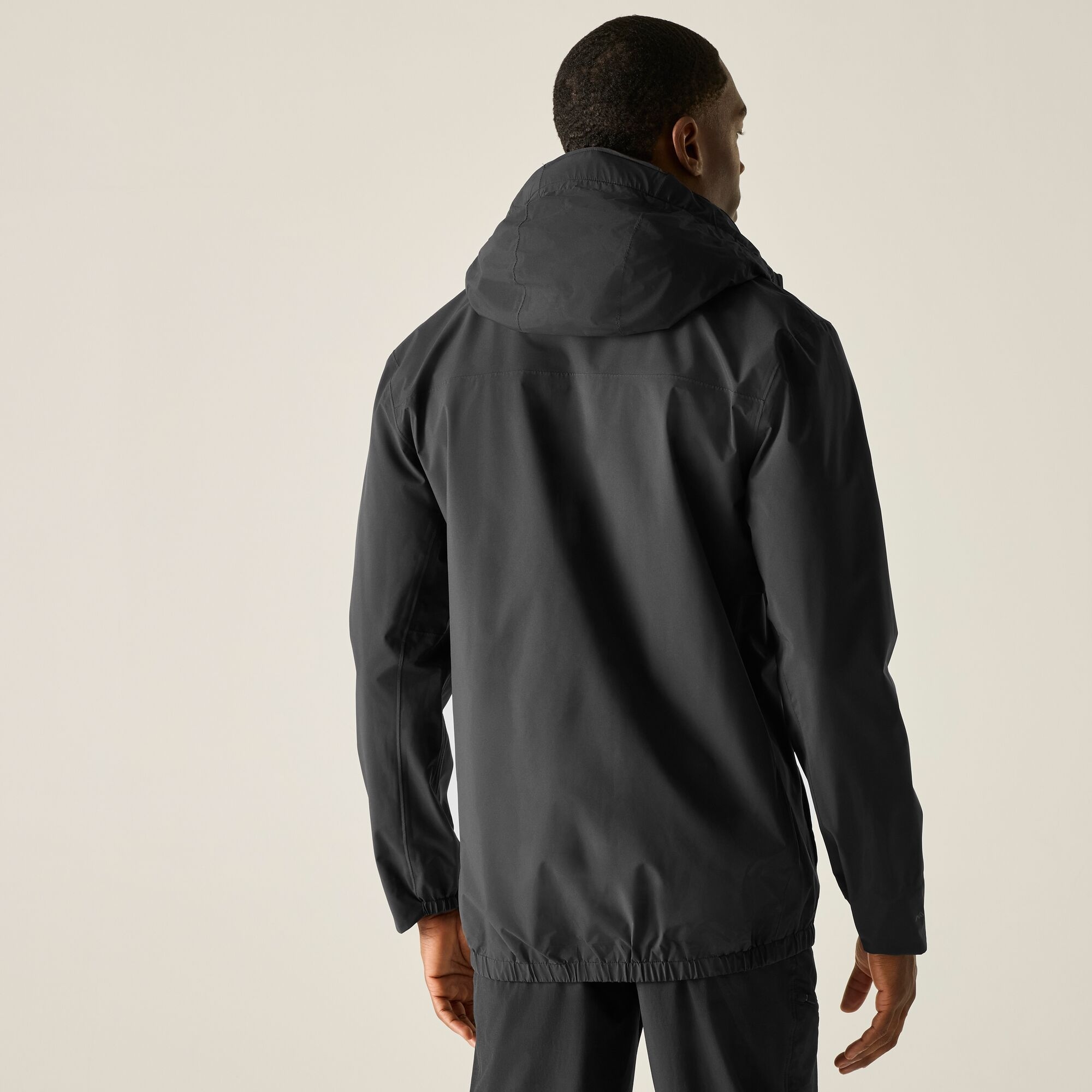 Regatta Kurtka męska przeciwdeszczowa z membraną Radler Czarny