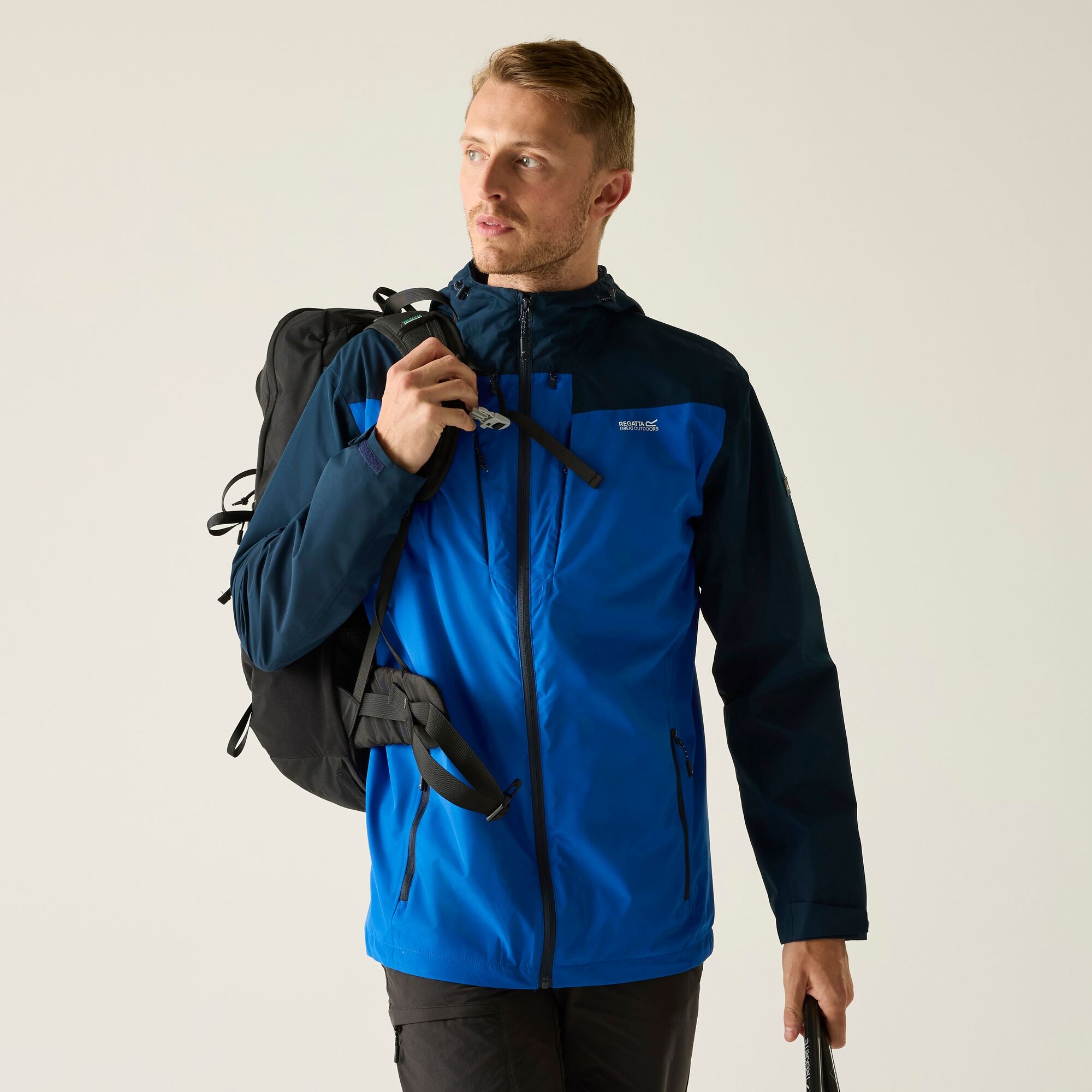 Regatta Men's Waterproof Calderdale Jacket - Blue Large