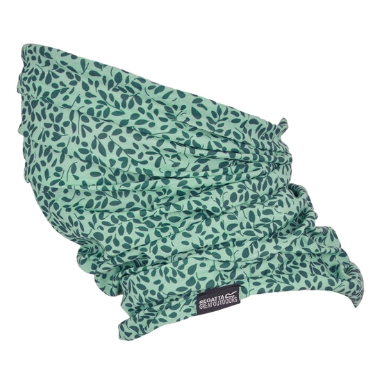 Tour de cou Printed Multitube II unisexe Bleu