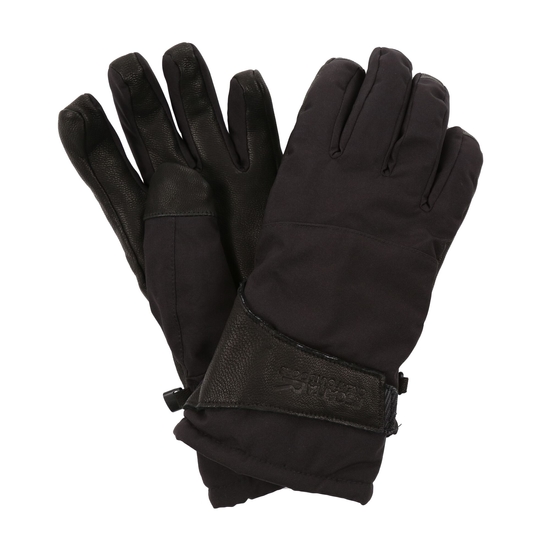 Progressor wasserdichte Unisex-Handschuhe Schwarz