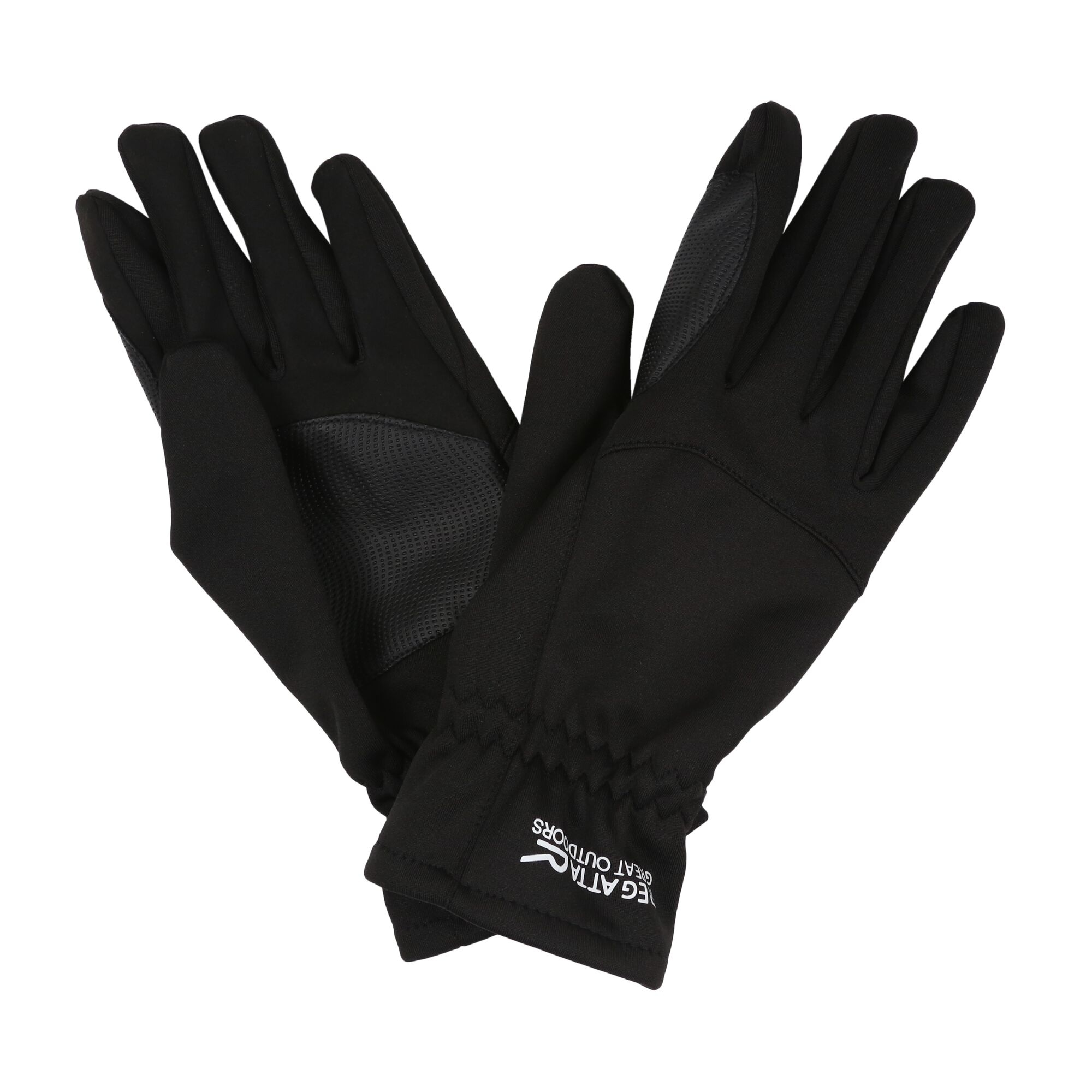 Regatta Unisex Softshell Gloves Iii - Black Extra Large