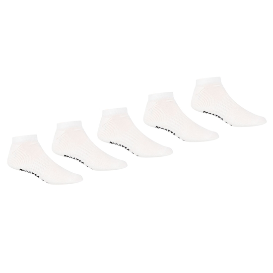 Pack de 5 paires de chaussettes sport  Blanc