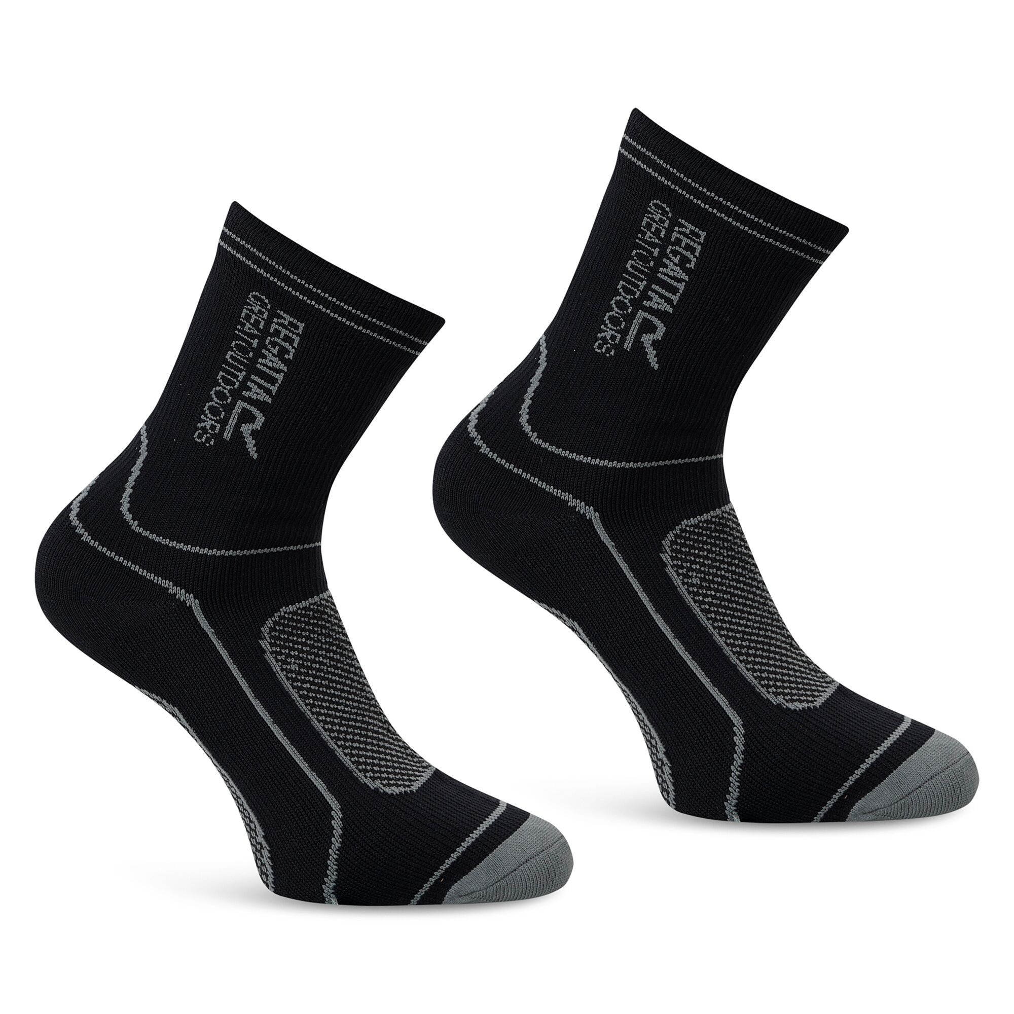 Regatta Unisex Socks - Black UK Size 6-8