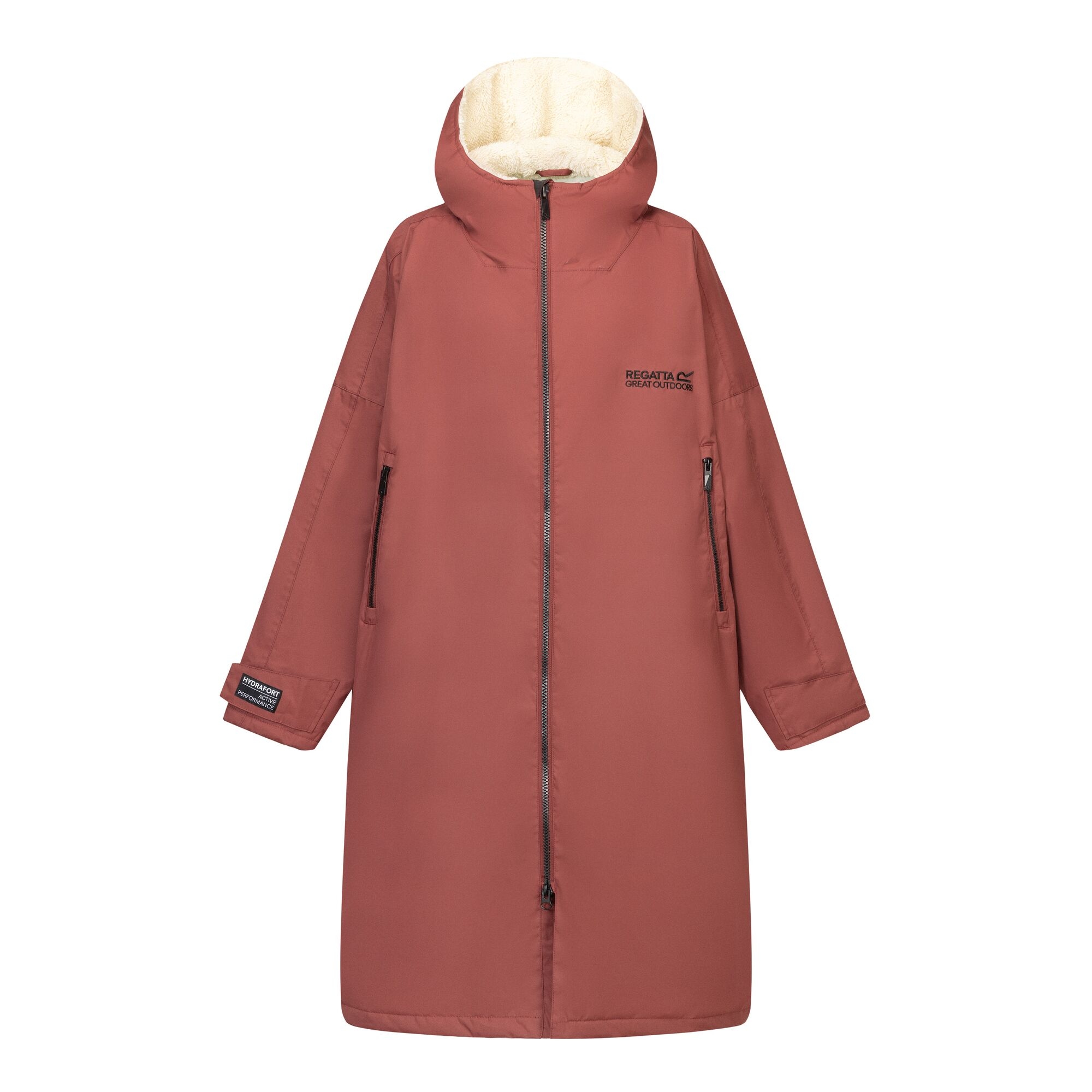 Adult's Waterproof Changing Robe - Dark Cherry | Regatta