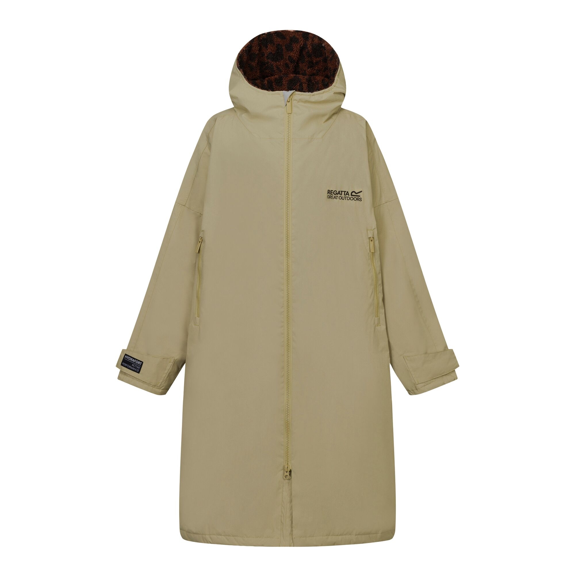 Regatta Adult's Changing Robe Size: L/Xl Unisex Beige