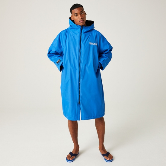 Unisex płaszcz plażowy wodoodporny Changing Robe Oxford Blue