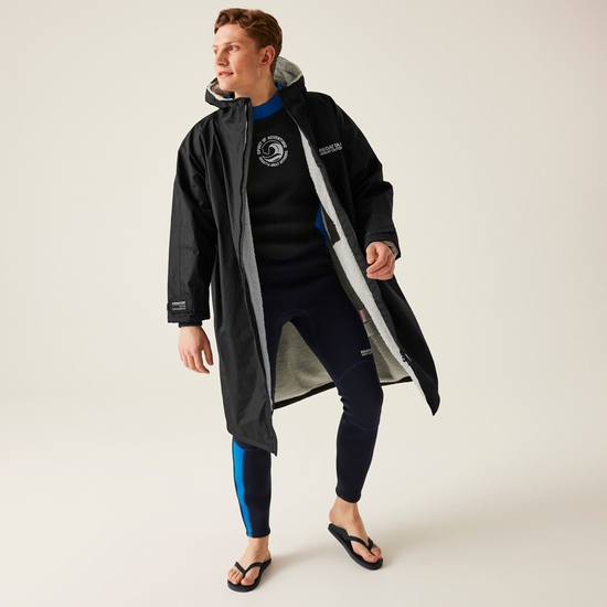 Adult Changing Robe Black