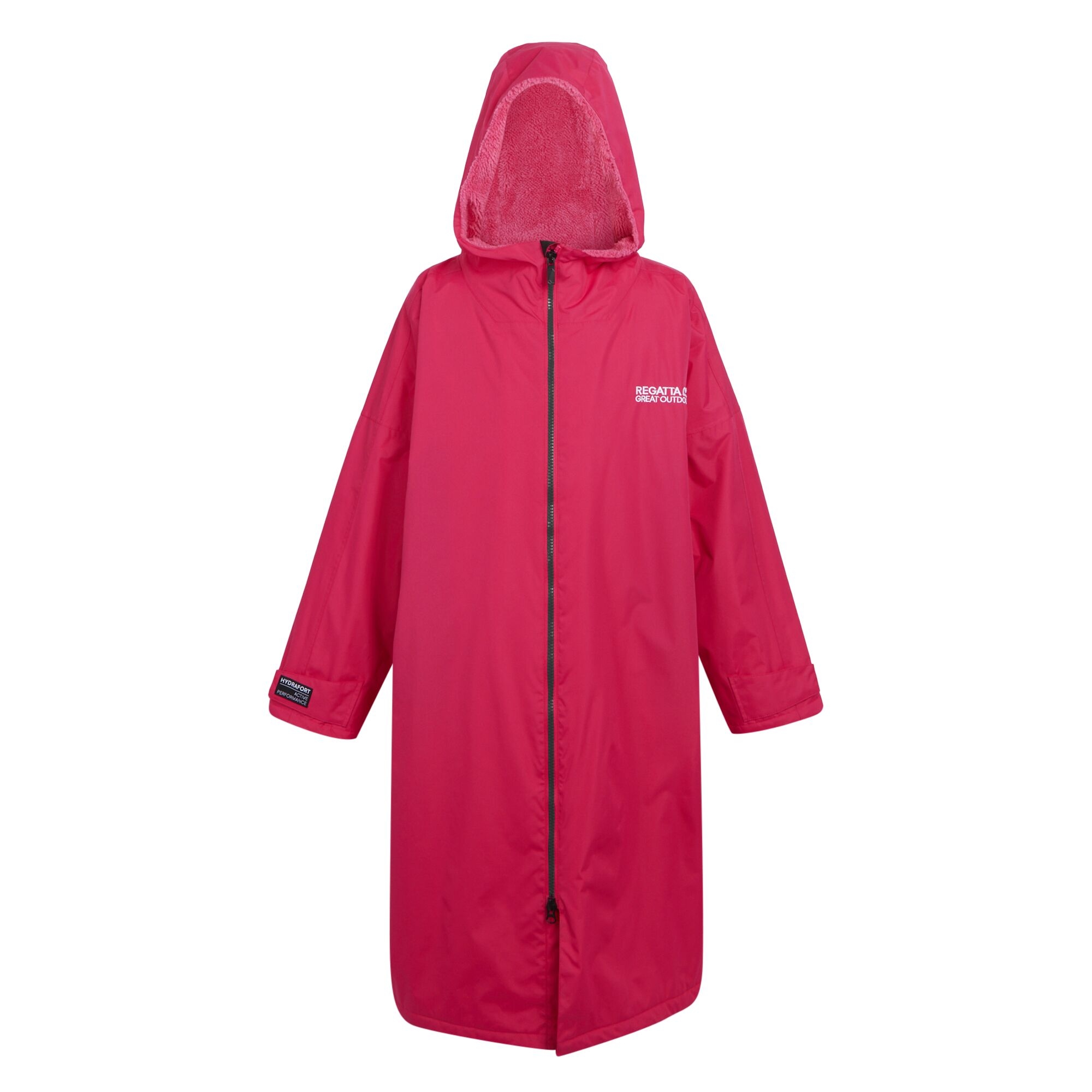 Regatta Unisex Płaszcz Plażowy Wodoodporny Changing Robe Różowy, Rozmiar: S/M