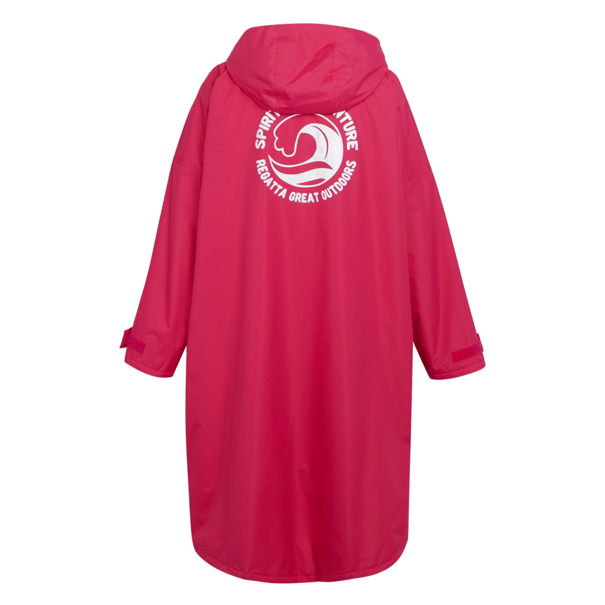 Regatta Unisex Płaszcz Plażowy Wodoodporny Changing Robe Różowy