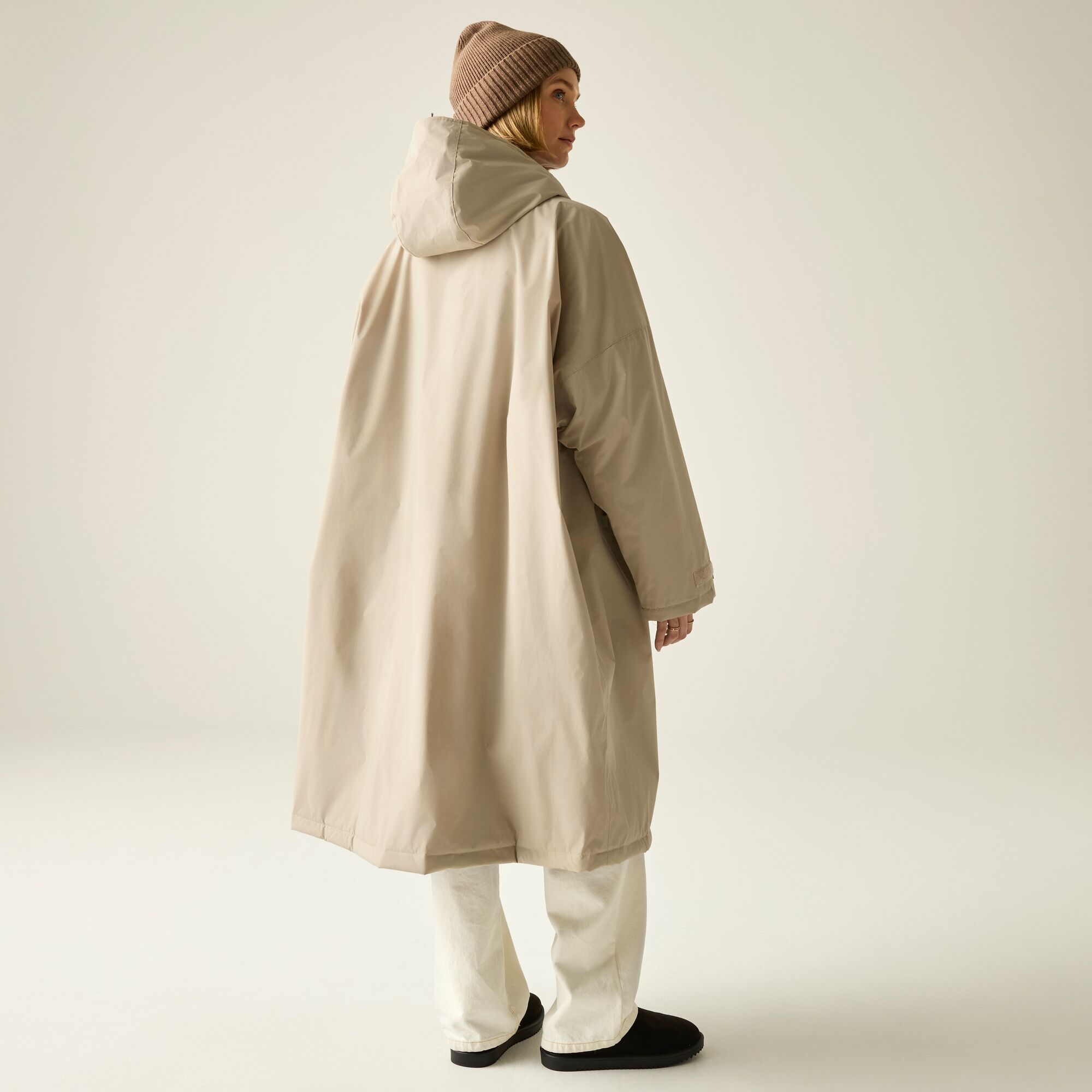 Regatta   Płaszcz do przebierania unisex wodoodporny Changing Robe Beżowe