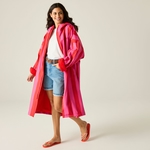 Flamingo Pink Fiery Red Stripe 