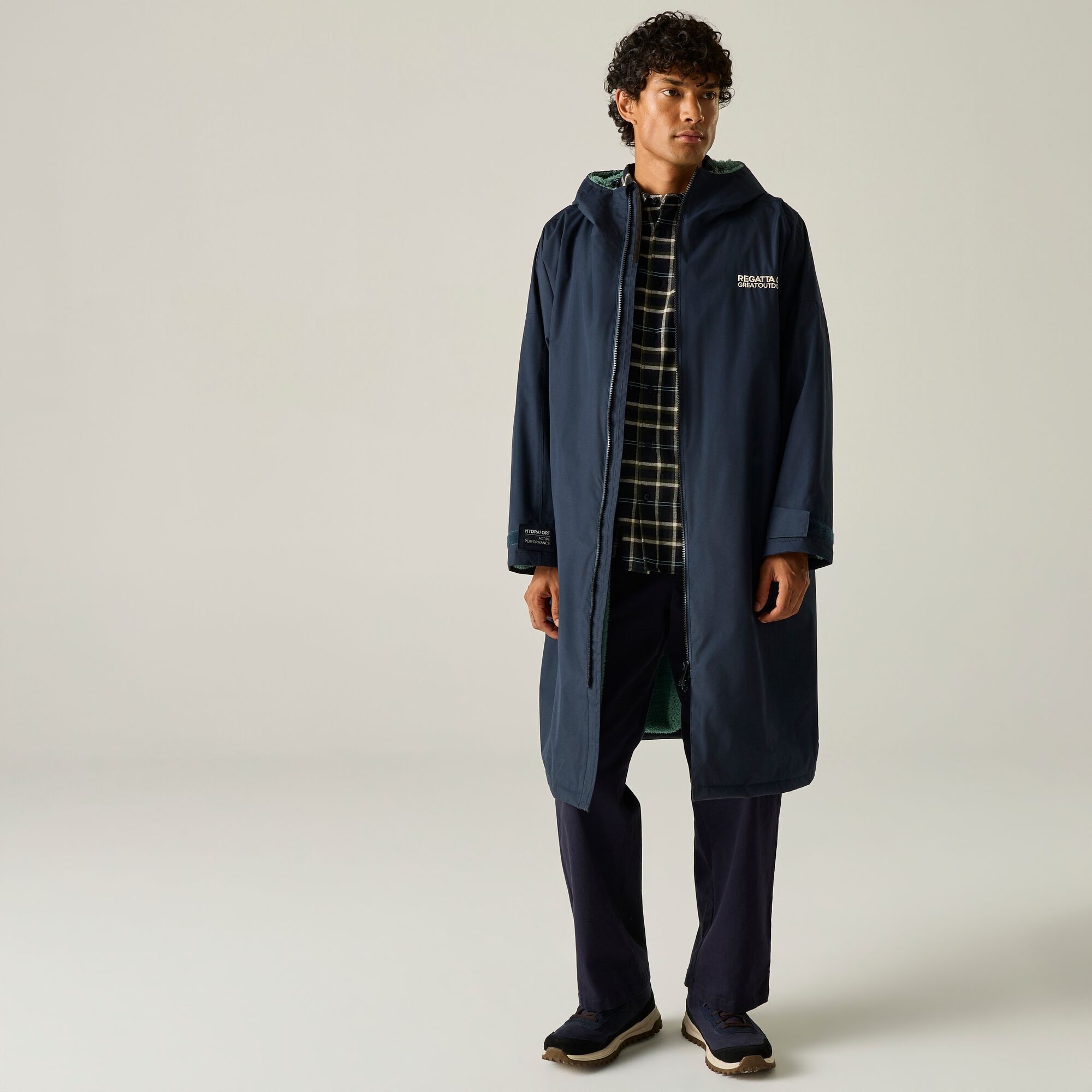 Regatta   Płaszcz do przebierania unisex wodoodporny Changing Robe Niebieski