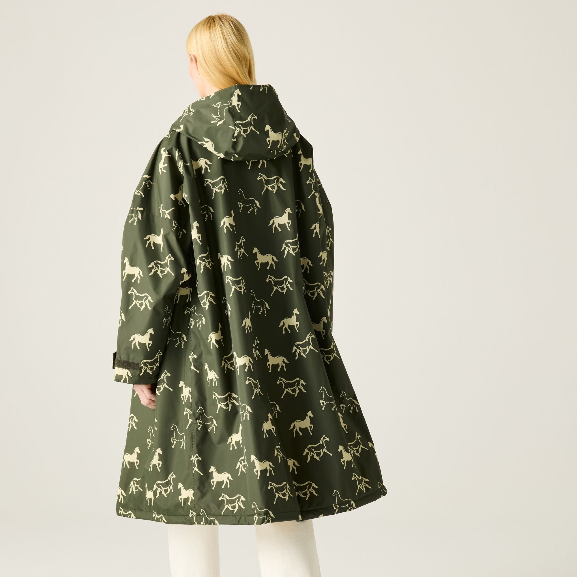 Regatta   Płaszcz do przebierania unisex wodoodporny Changing Robe Zielony