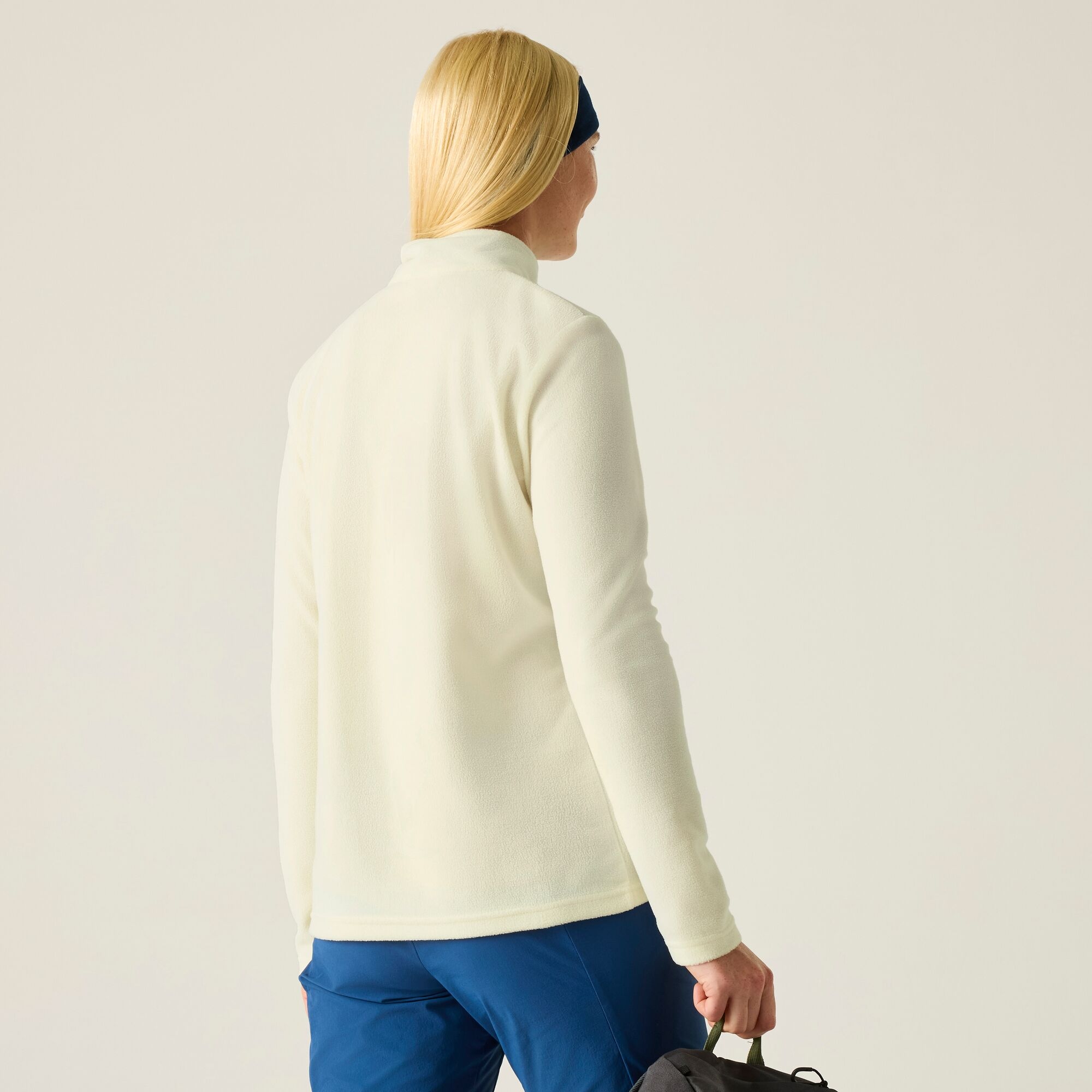 Regatta Polar damski z suwakiem 1/2 Sweethart Biały