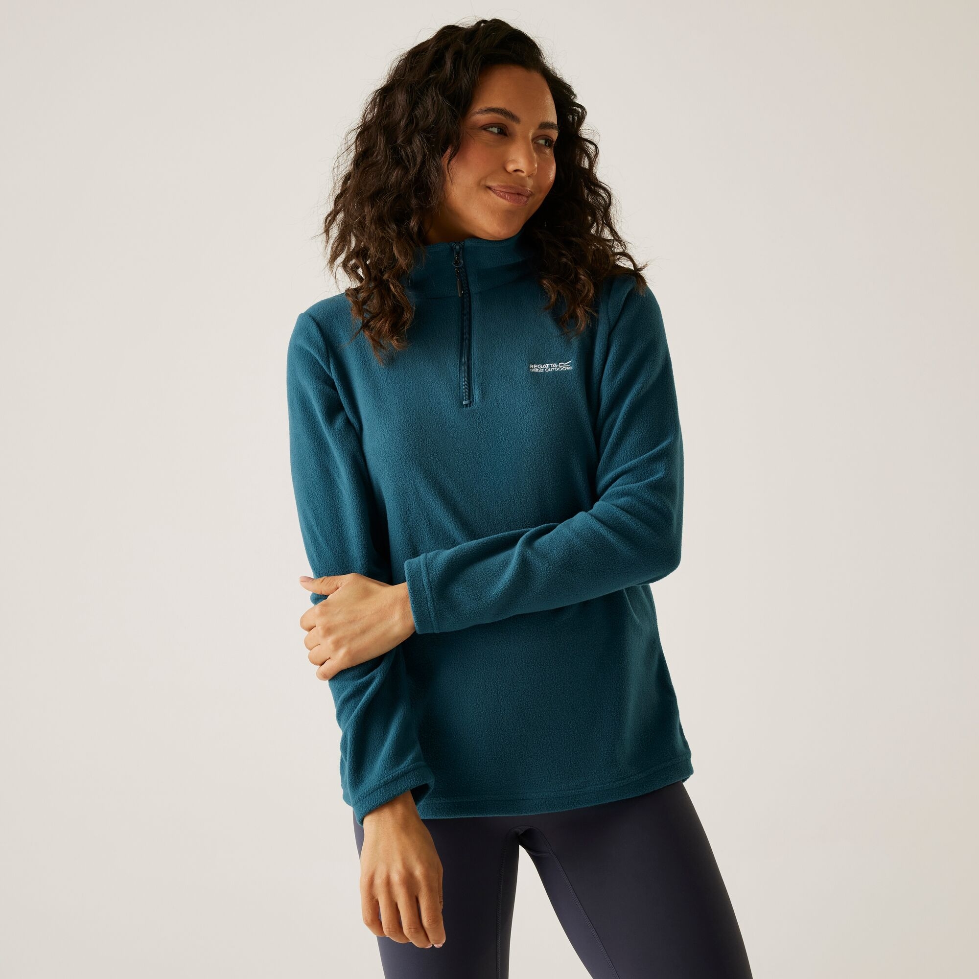Regatta Women's Sweethart Lightweight Half-zip Fleece Blue, Size: 14
