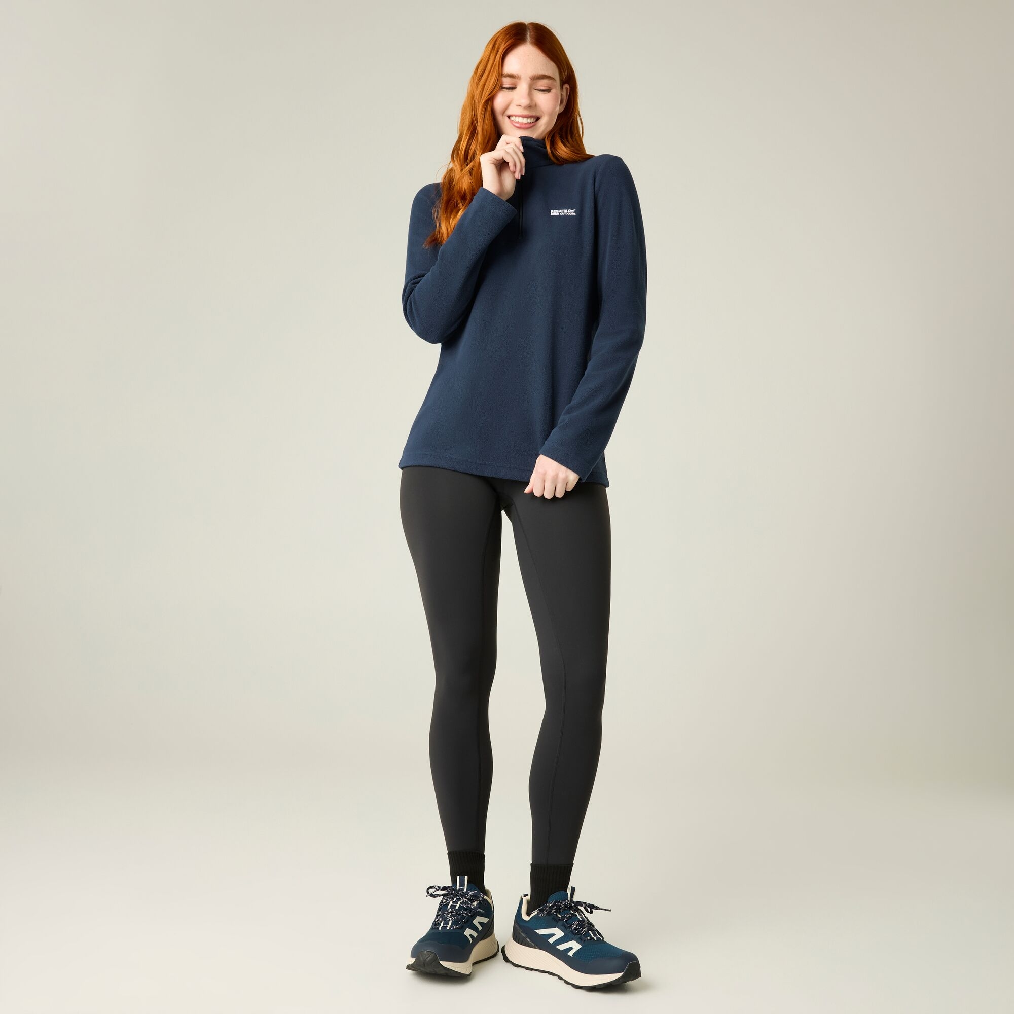Sweethart Leichtes Fleece Mit Halblangem Reißverschluss Für Damen Größe 44 Blau Regatta - Bild 3