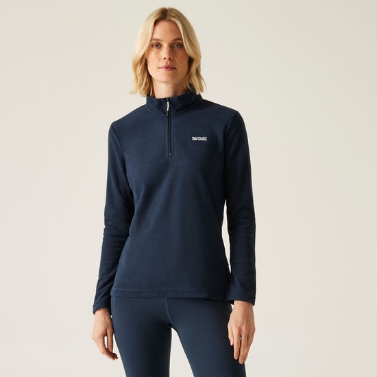 Sweethart leichtes Fleece mit halblangem Reißverschluss für Damen Marine